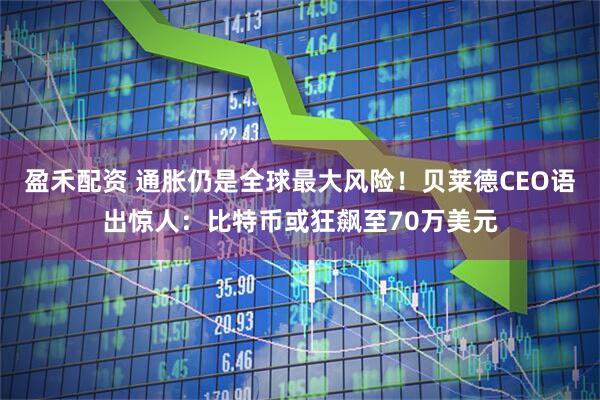 盈禾配资 通胀仍是全球最大风险！贝莱德CEO语出惊人：比特币或狂飙至70万美元