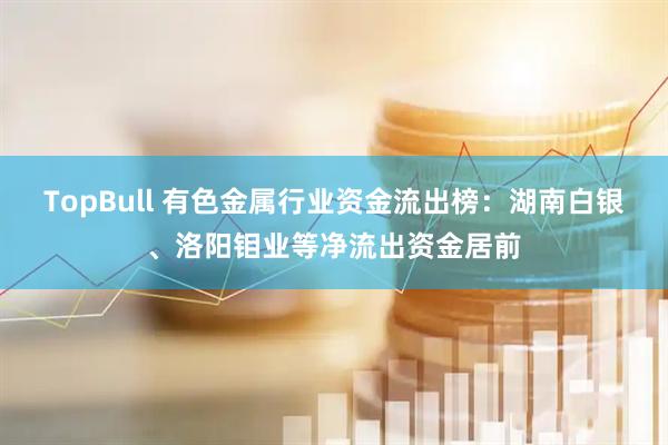 TopBull 有色金属行业资金流出榜：湖南白银、洛阳钼业等净流出资金居前